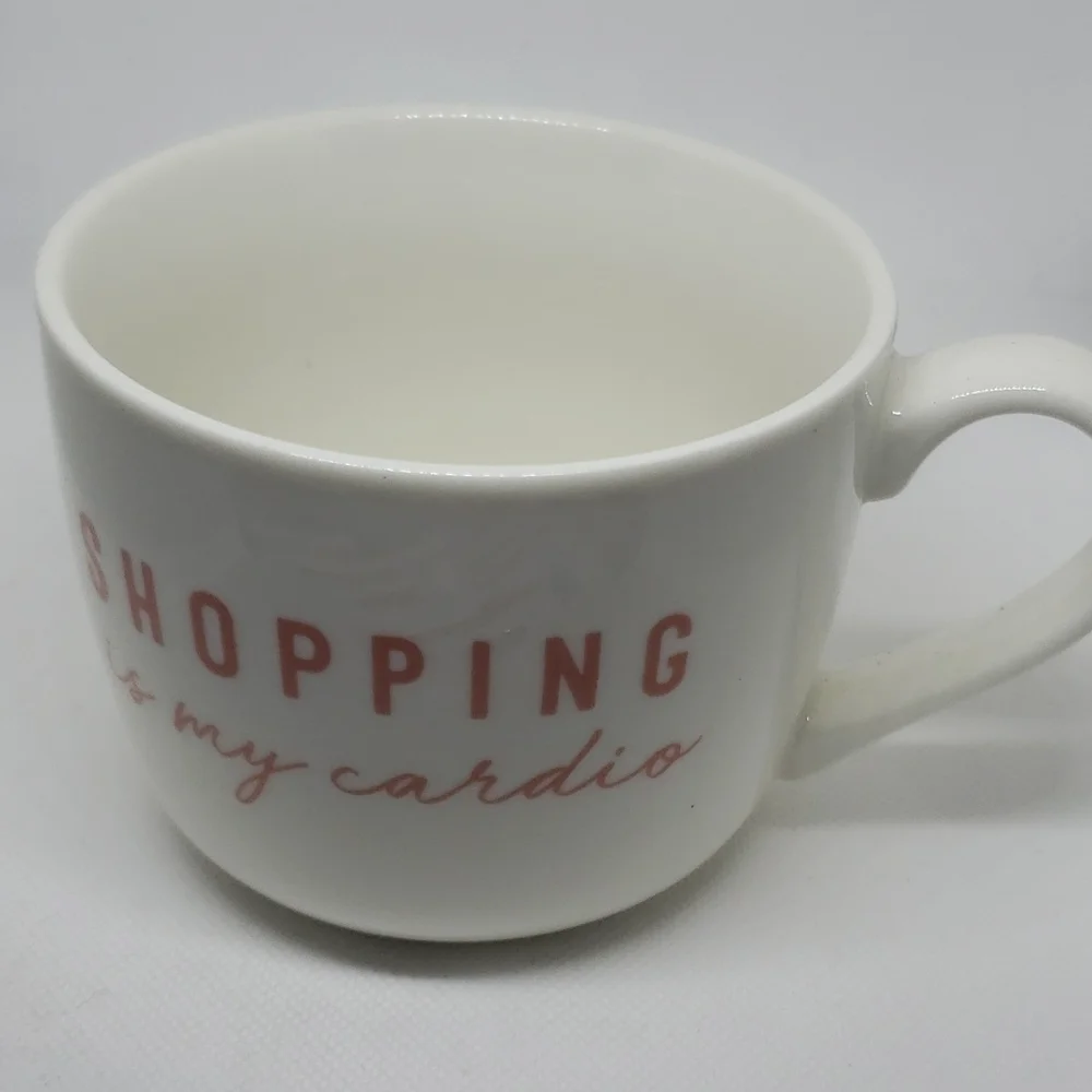 Shopping is my cardio coffee mug